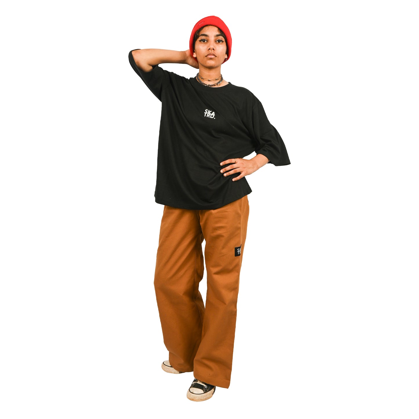 S-235 BASIC SKATE TROUSER - COFFEE