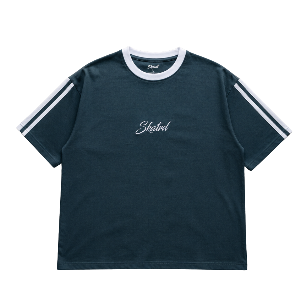 BACK TO BASICS TEAL T SHIRT