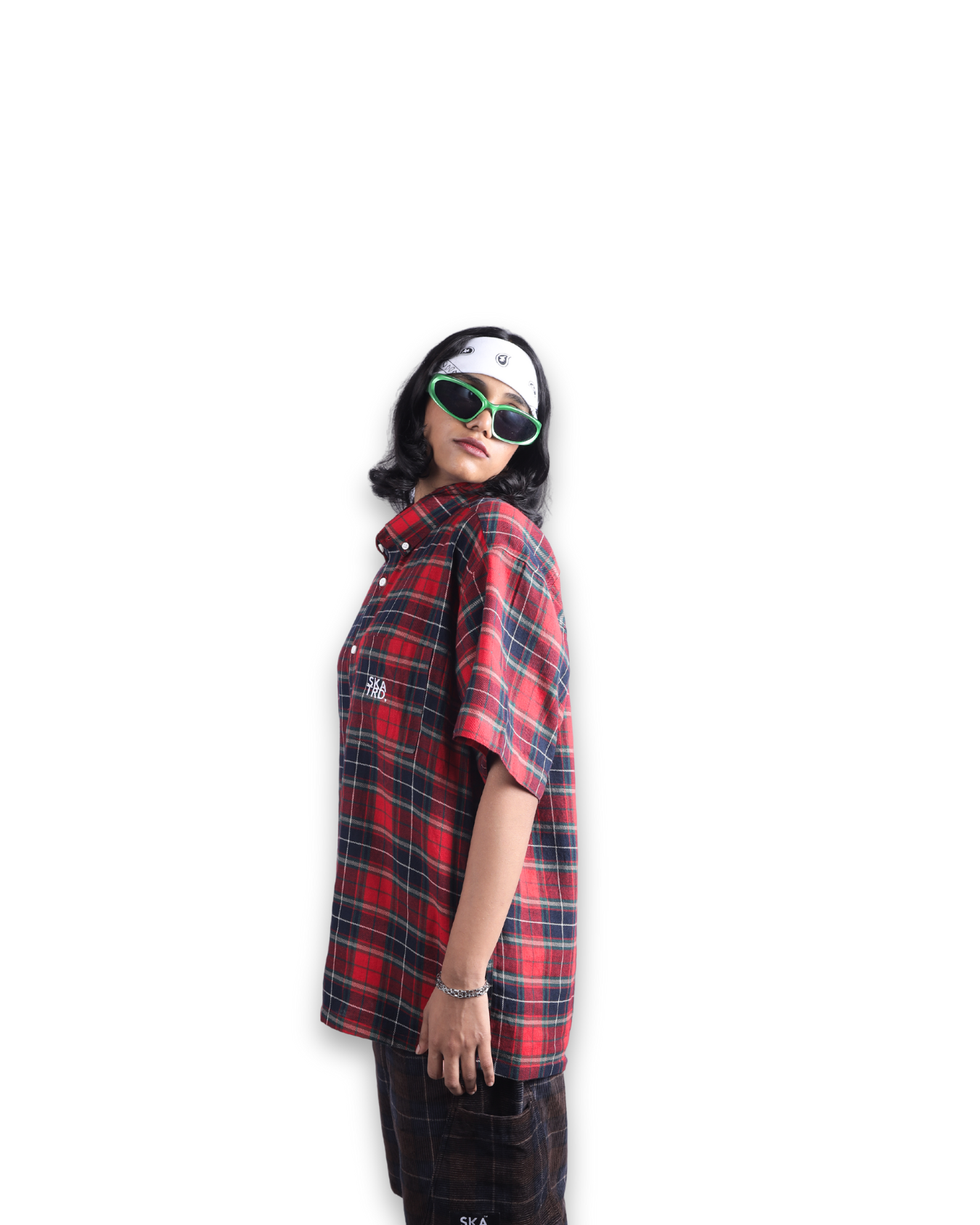 LIGHTWEIGHT RED PLAID SHIRT