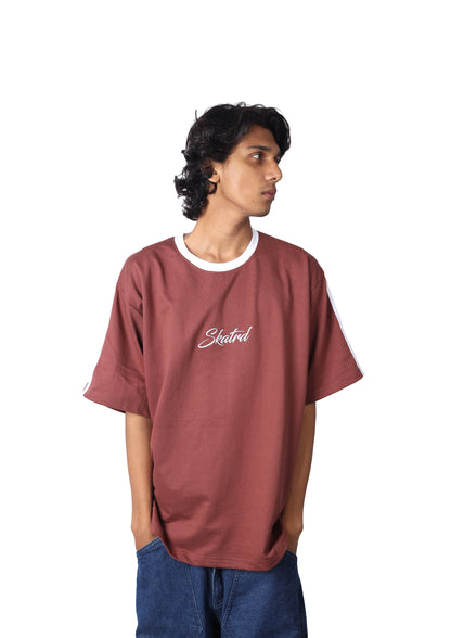 BACK TO BASICS BURNT ORANGE T SHIRT