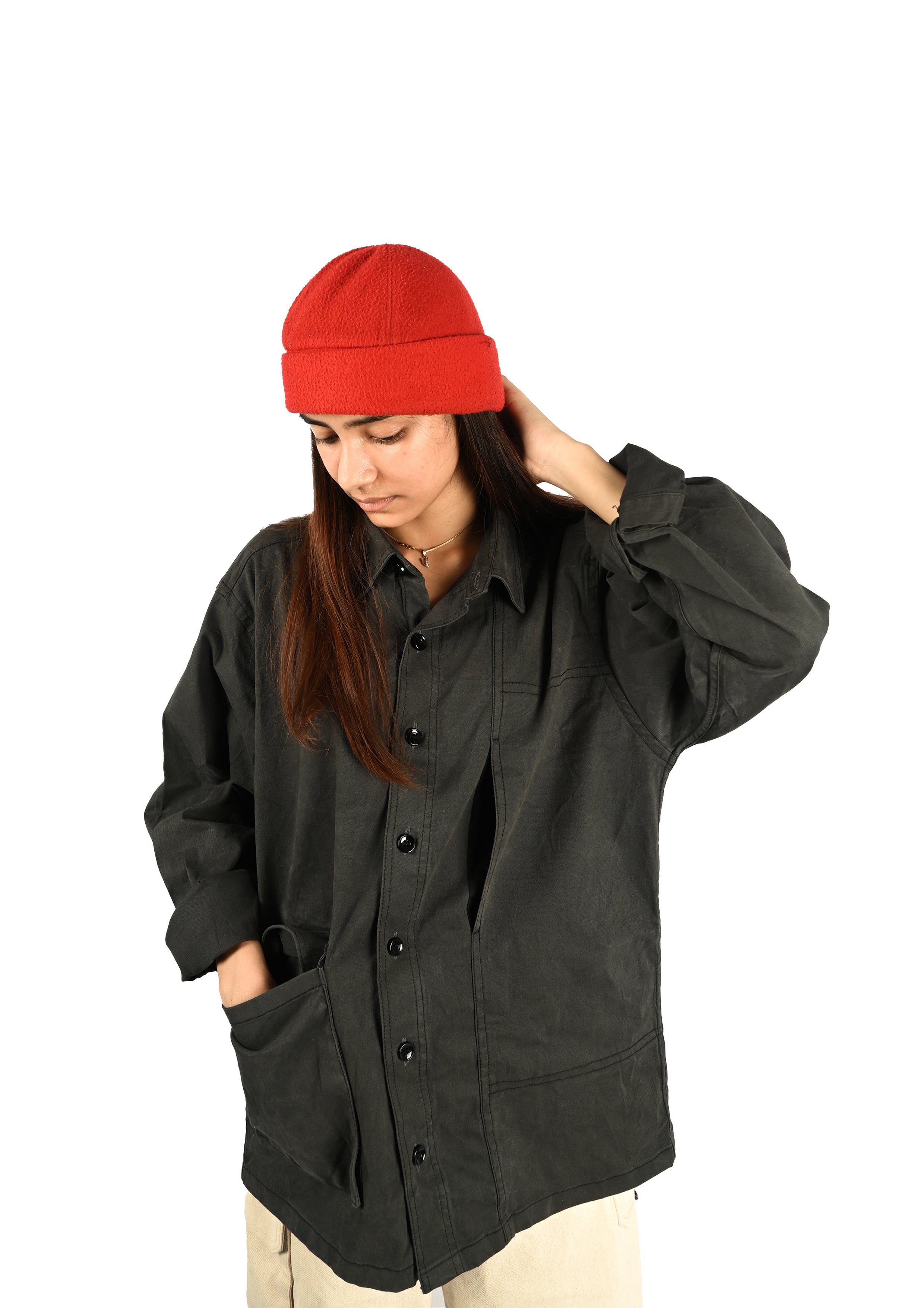 OVERSIZED FULL SLEEVE SHIRT