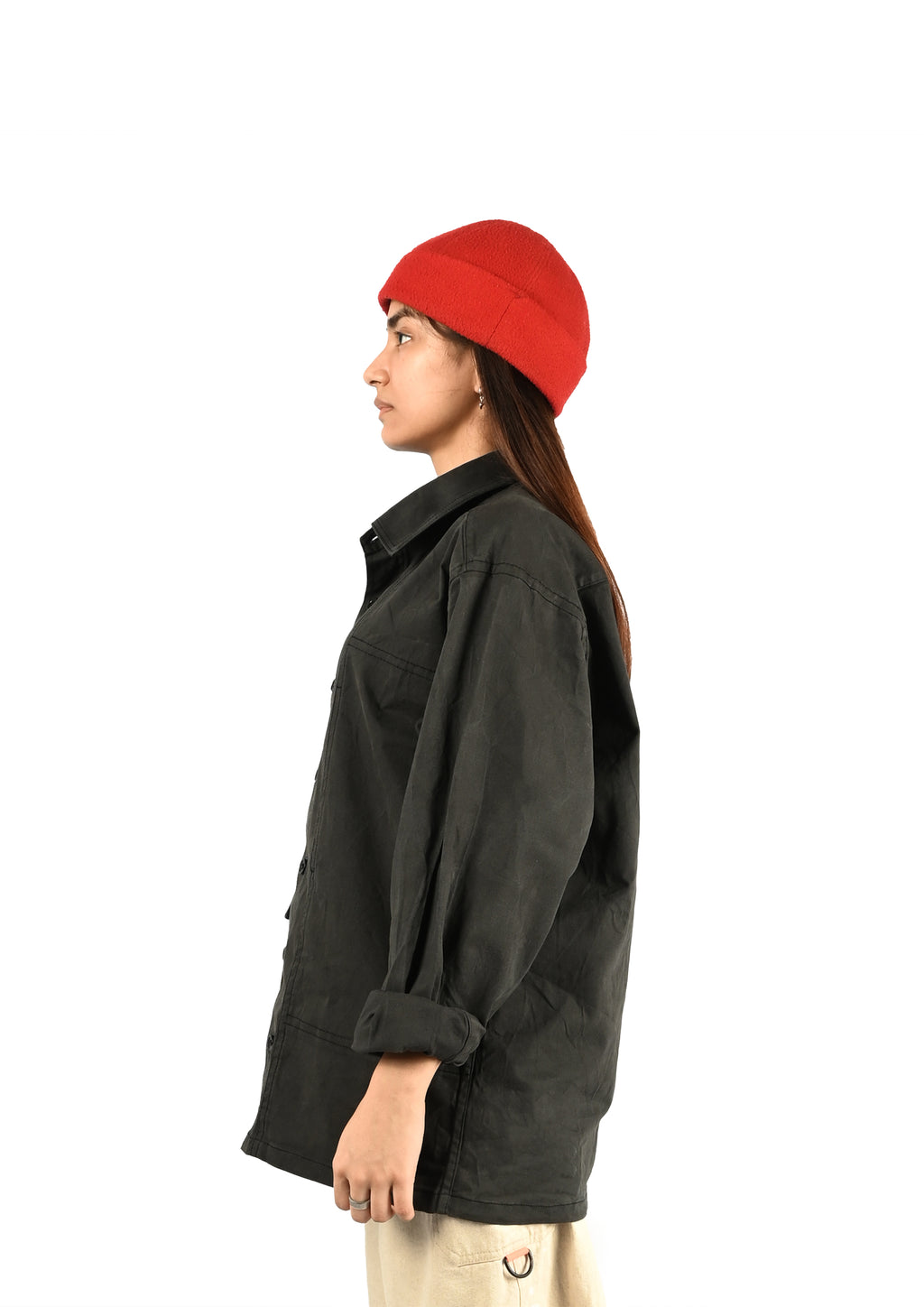 OVERSIZED FULL SLEEVE SHIRT