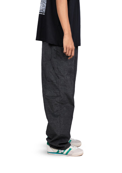 PIN STRIPED CORDUROY SKATE TROUSER