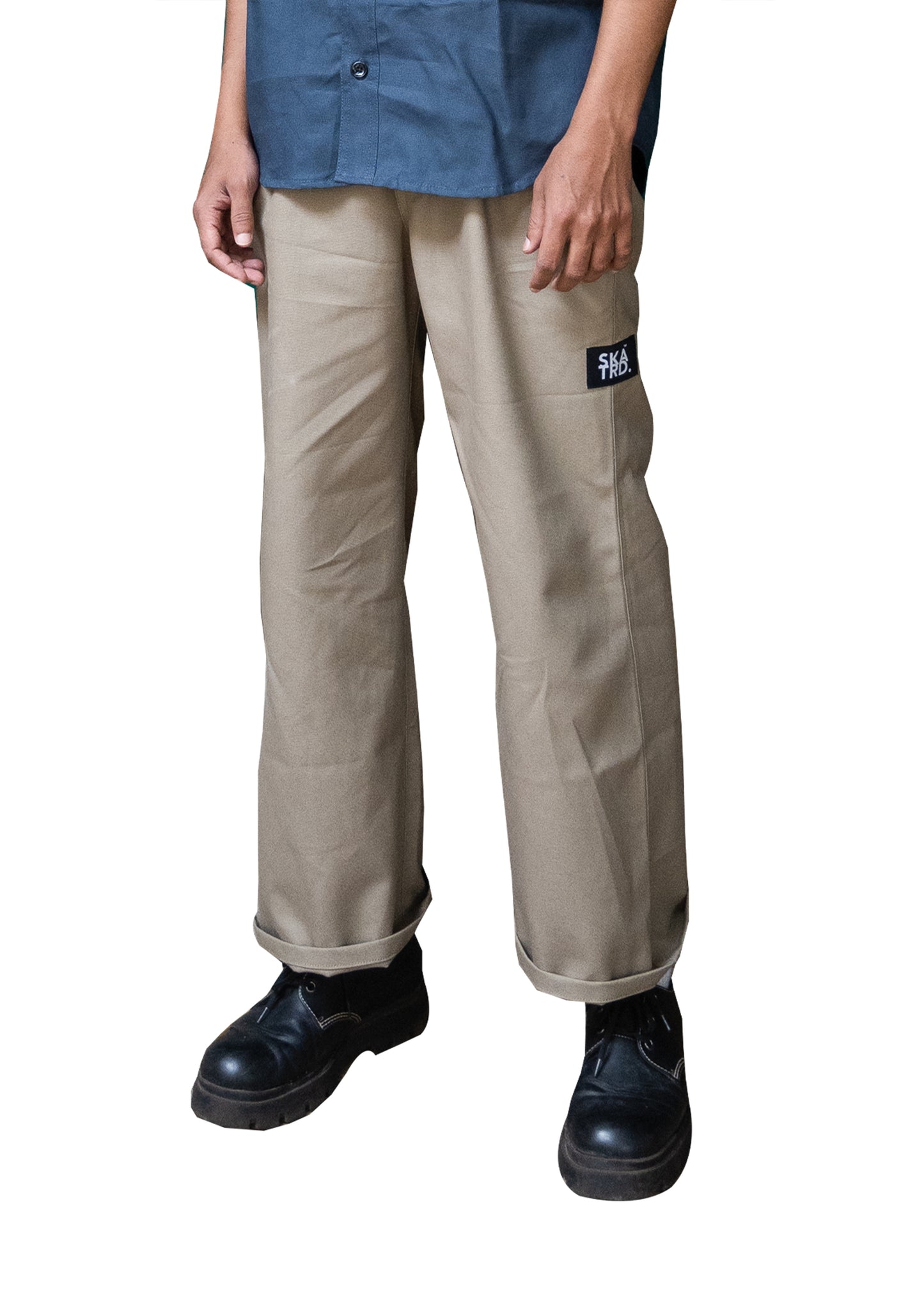 S-235 BASIC SKATE TROUSER - BLEACHED SAND