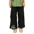 S-238 BLACK CARGO SKATE TROUSER