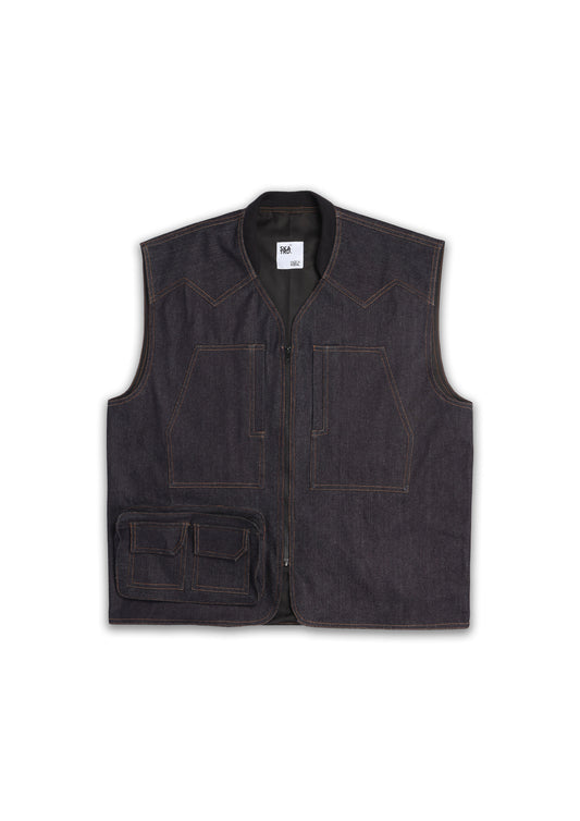 Raw Denim Vest